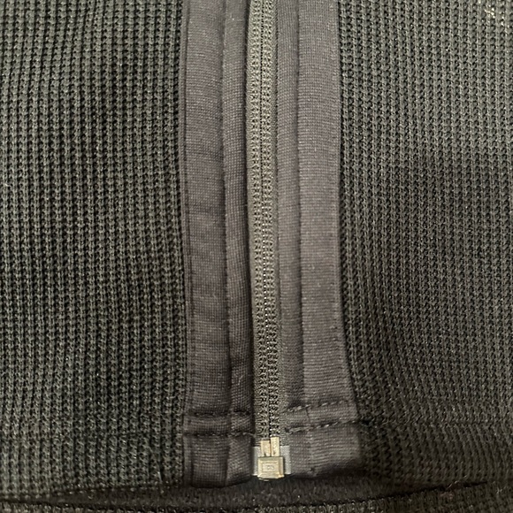 Spyder Men's Wengen Black Full Zip Fleece Jacket Size XL - Picture 3 of 8